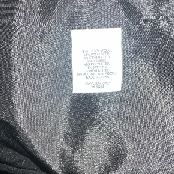 Express Charcoal Gray Tweed Cropped Blazer - Picture 4 of 4